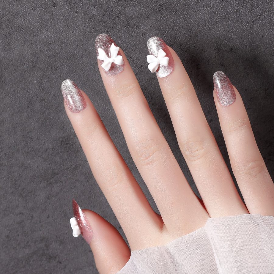 Fake Nail Patches Hand Wearing Art - Image 5