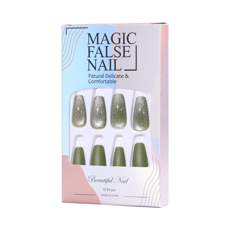 Fake Nail Patches Hand Wearing Art - Image 8