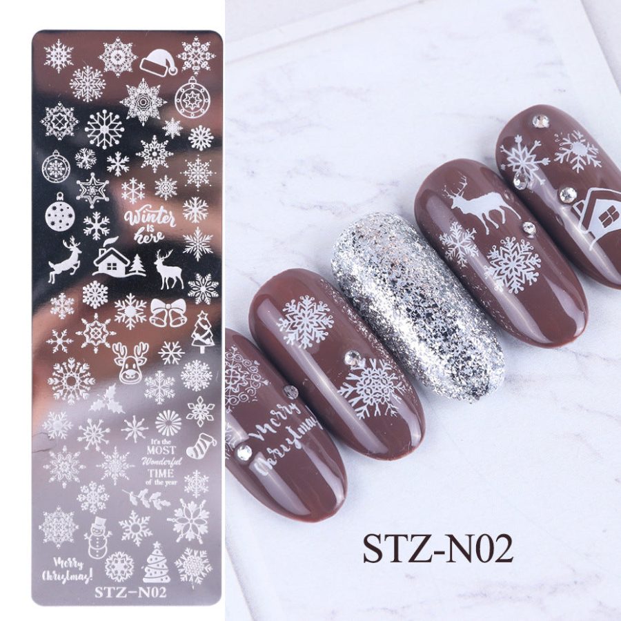 Nail print long steel plate - Image 6