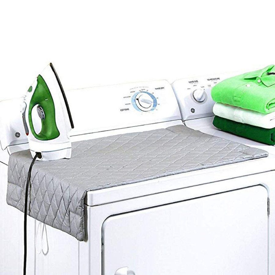 Ironing Blanket Mat Magnetic Pad Washer Dryer Cover Board 33 - Image 2