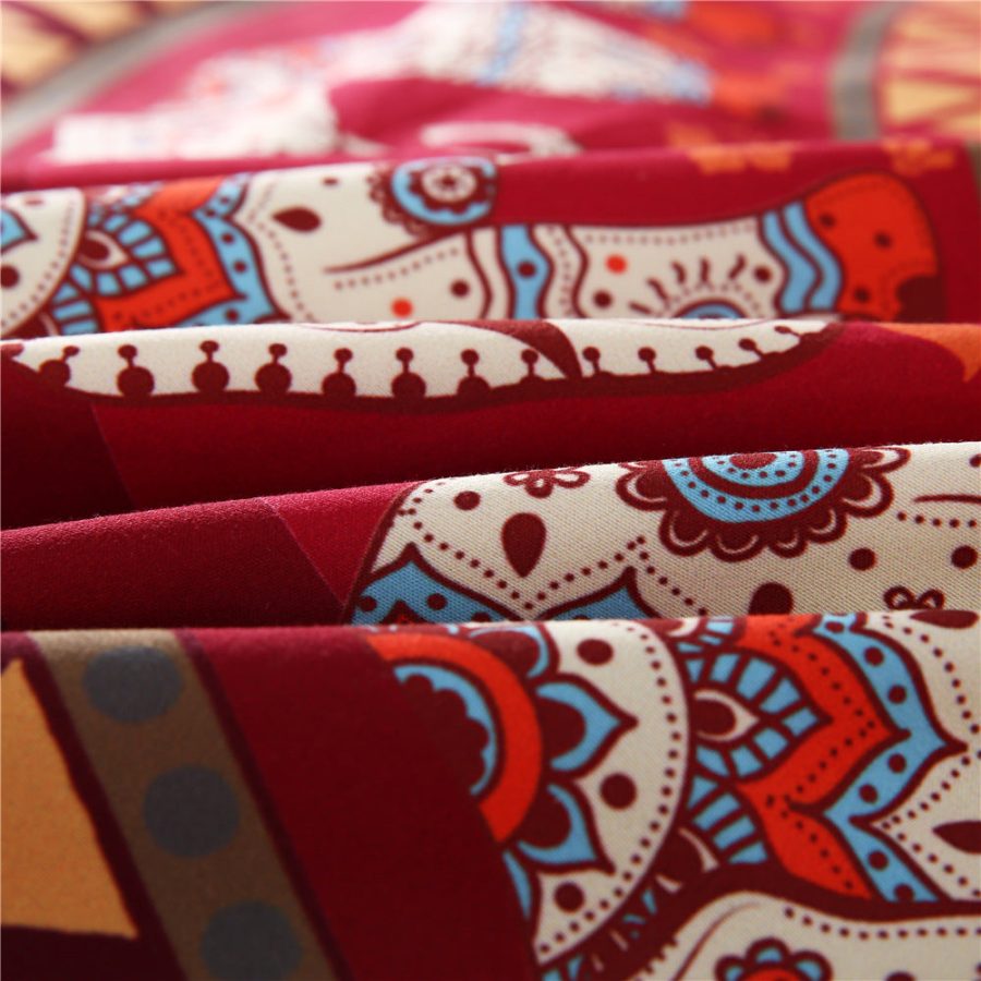 Bohemian quilt cover set of four - Image 2