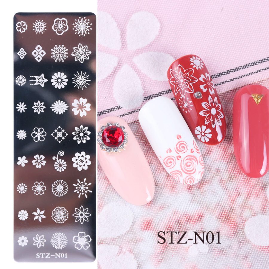Nail print long steel plate - Image 5