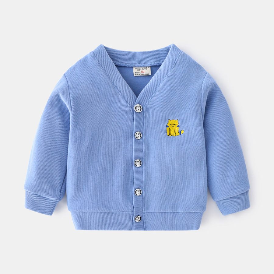 Spring and autumn cartoon children's clothing children's baby tops - Image 3