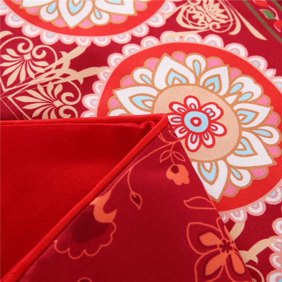 Bohemian quilt cover set of four - Image 3