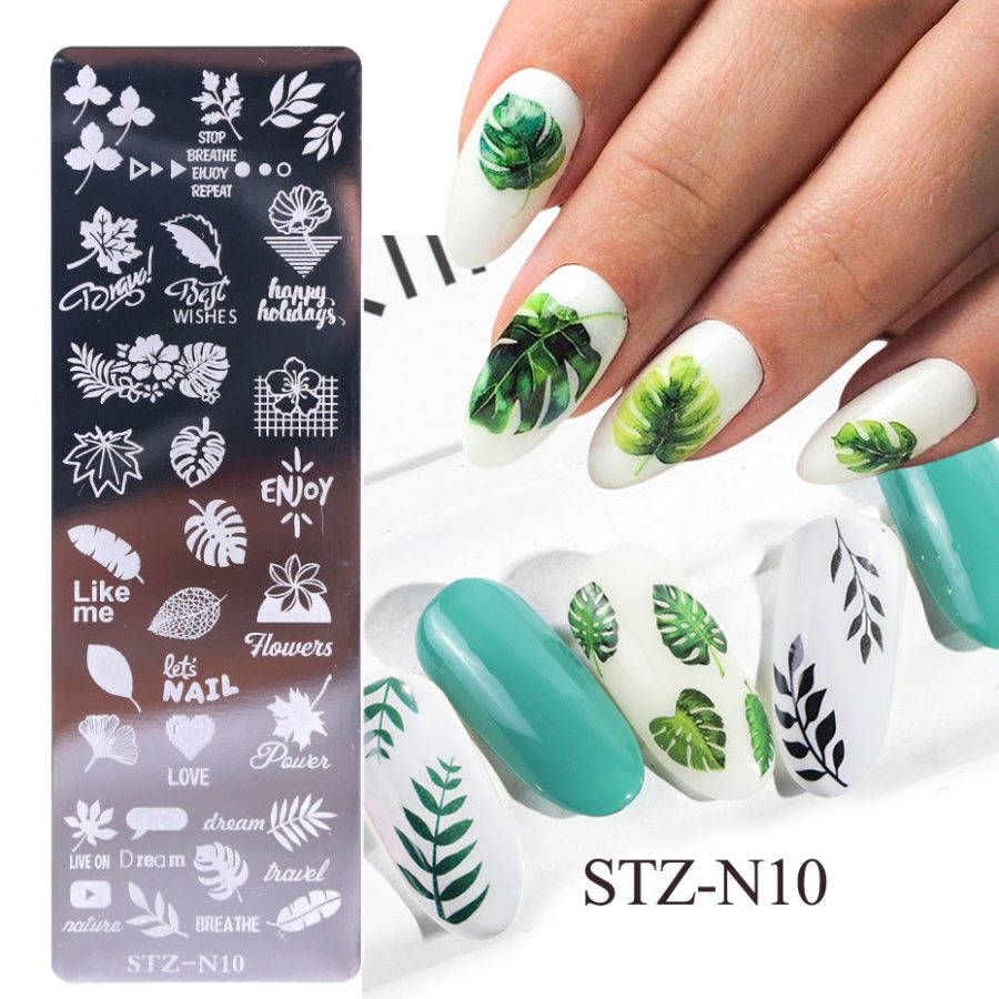 Nail print long steel plate - Image 2