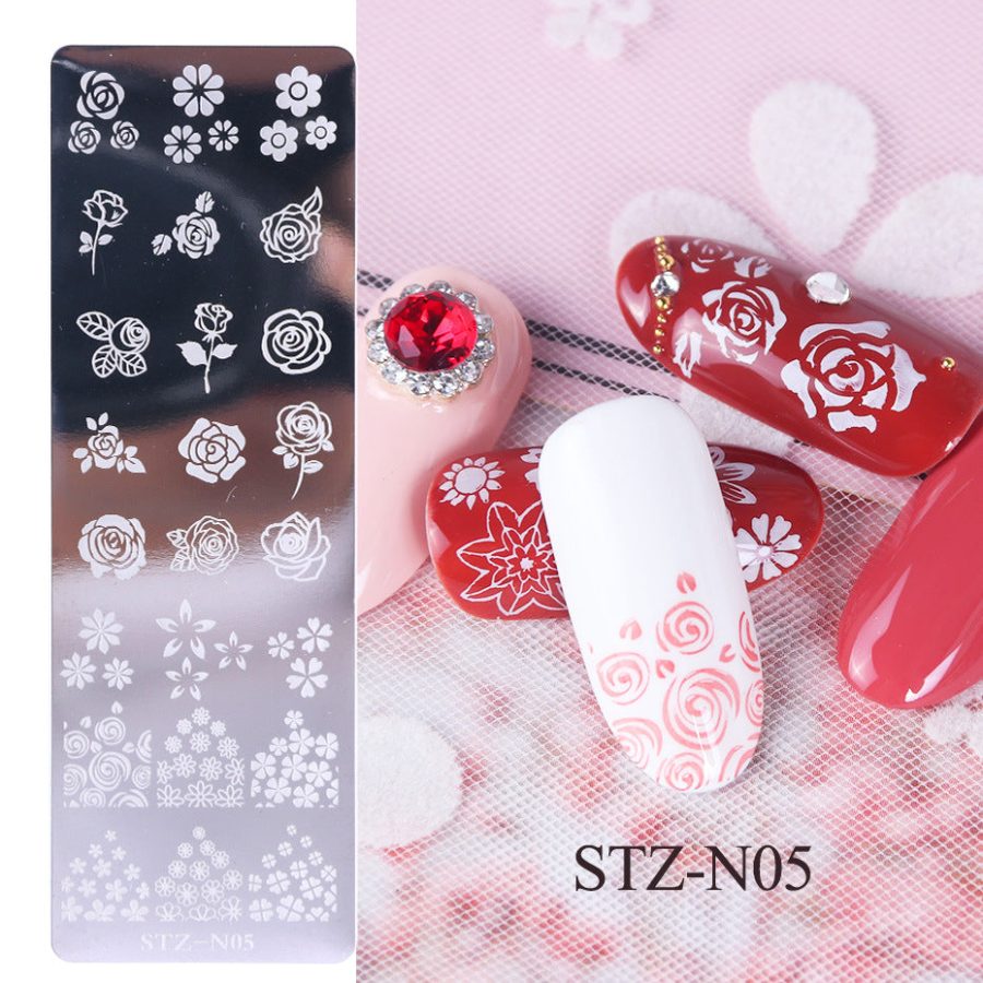 Nail print long steel plate - Image 8
