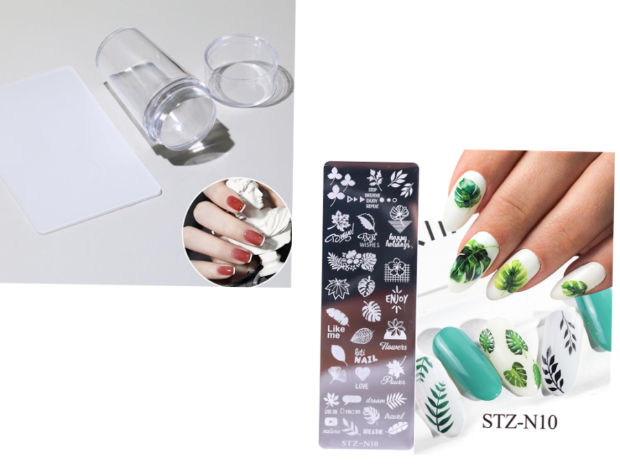 Nail print long steel plate - Image 17