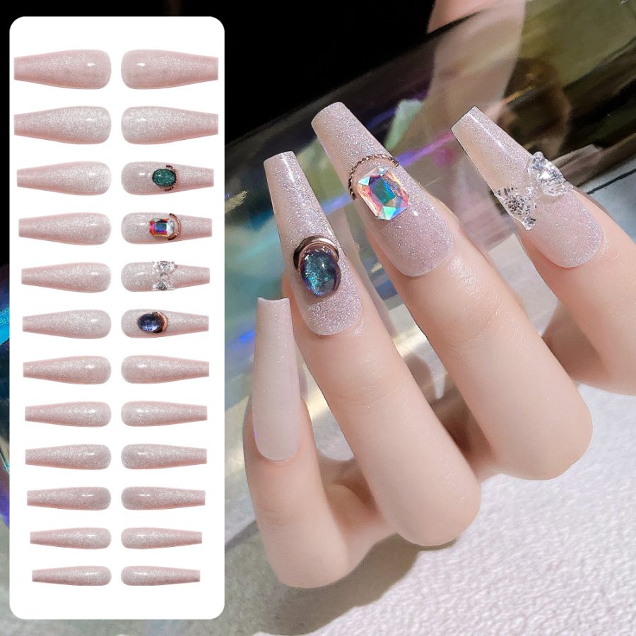 Fake Nail Patches Hand Wearing Art - Image 10