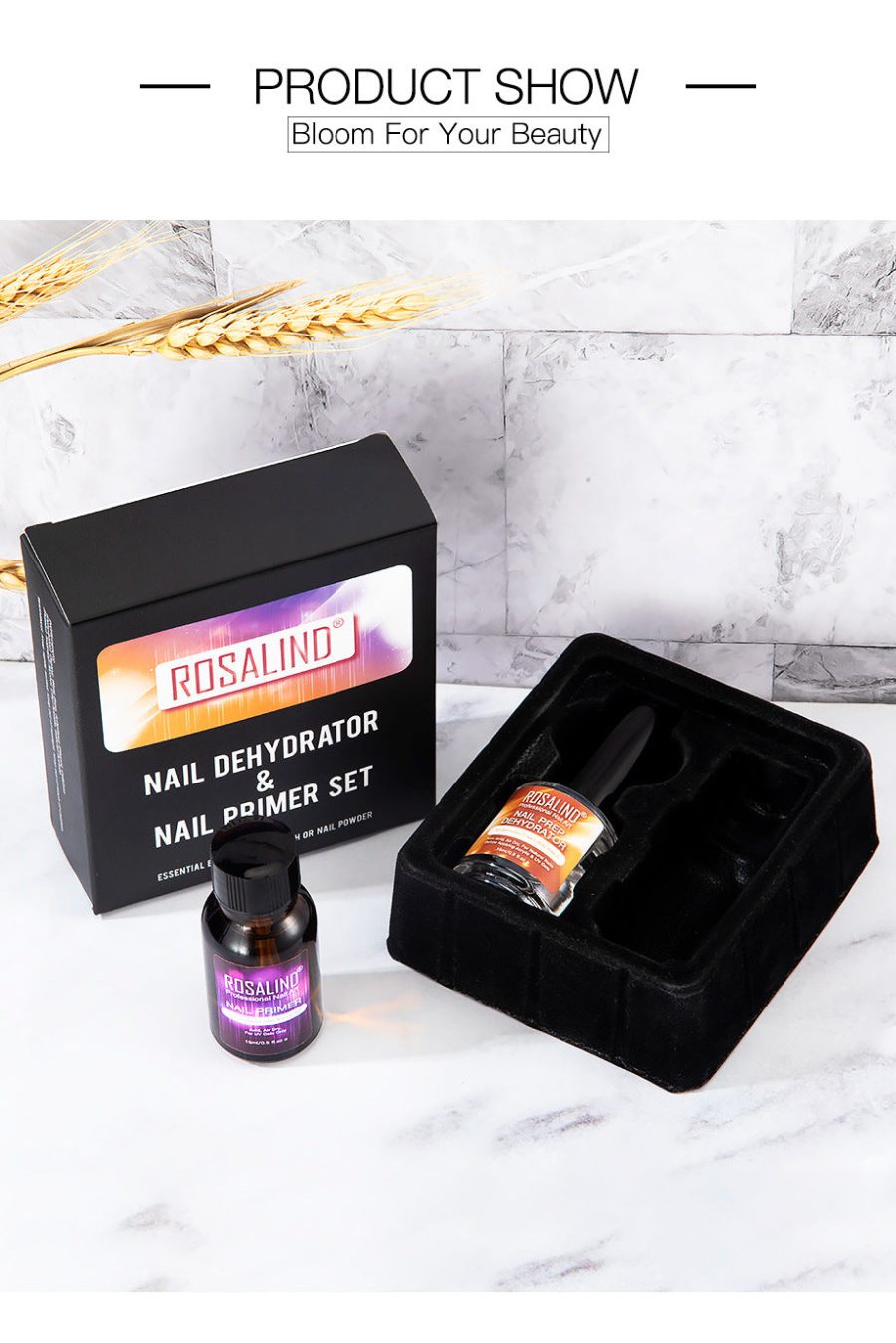 Nail Art Desiccant Stapler Package UV Phototherapy Gel Anti-warping 15ml - Image 2