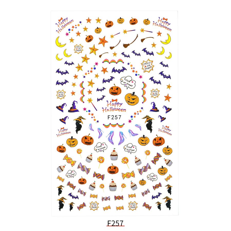 New Nail Sticker Santa Claus Decal Strap Adhesive - Image 14