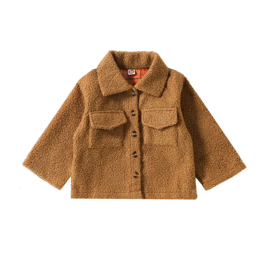 Autumn New Plush Plaid Reversible Coat - Image 2