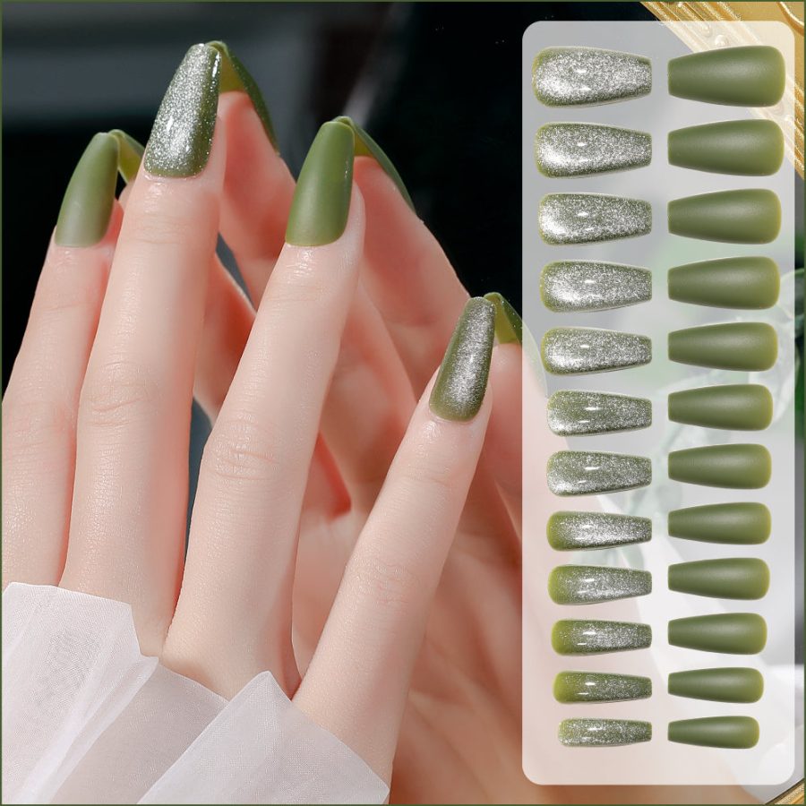 Fake Nail Patches Hand Wearing Art - Image 7