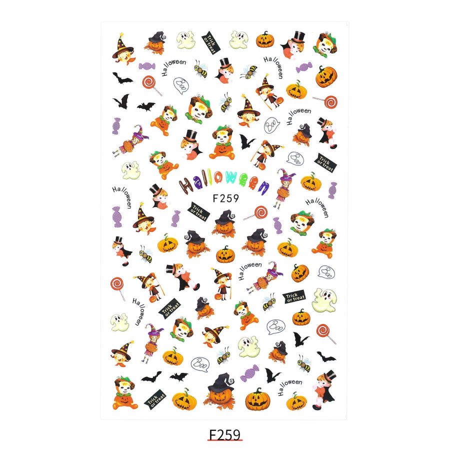 New Nail Sticker Santa Claus Decal Strap Adhesive - Image 20
